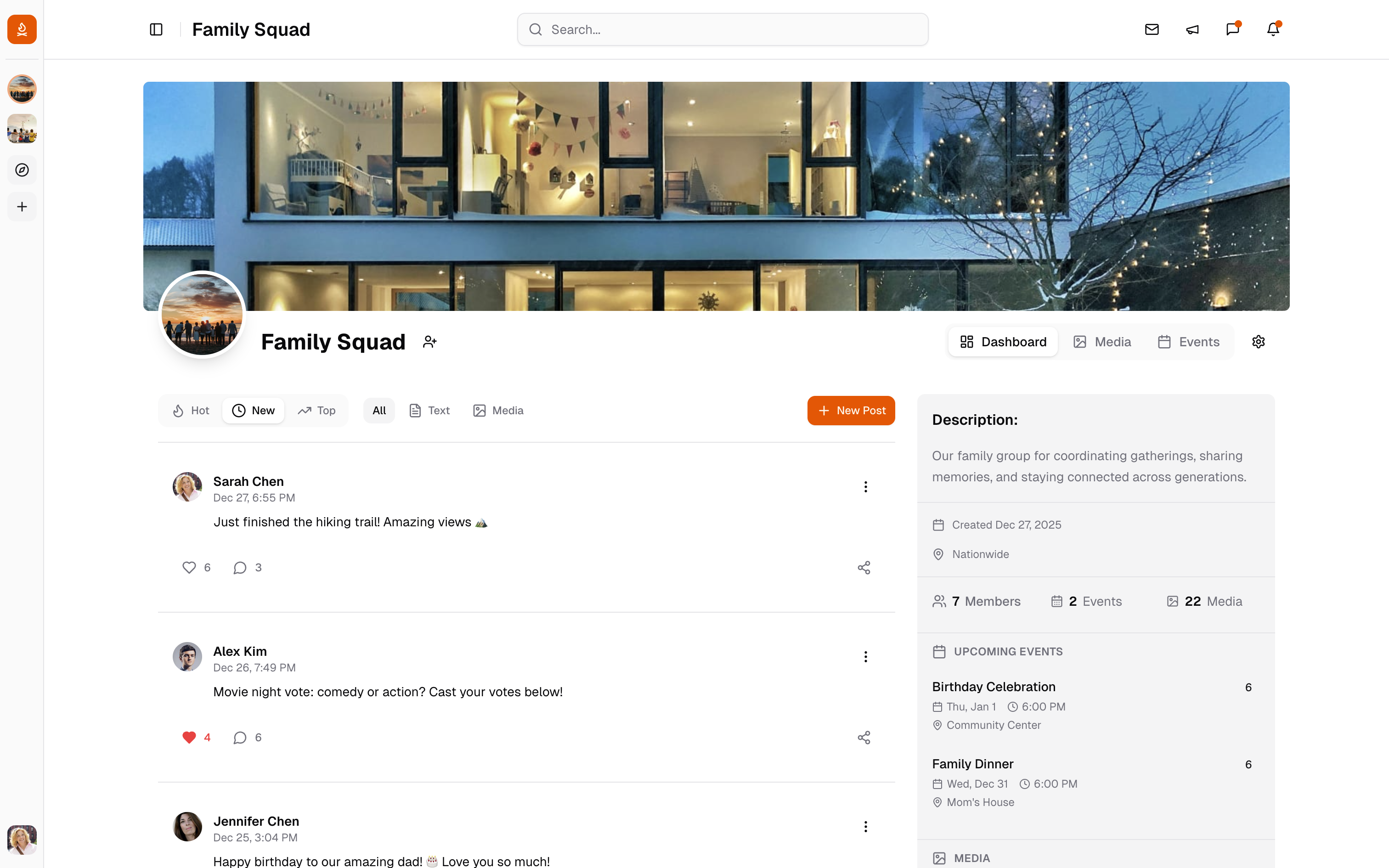 Tribe Dashboard